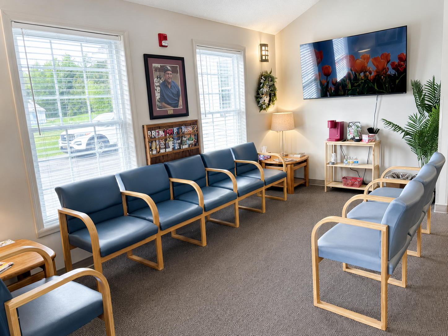 Presque Isle ASC lobby and waiting area